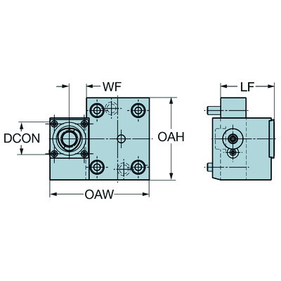 Sandvik Coromant C4-TLE-NA55AHandmatige opspaneenheid voor Nakamura Tome machines