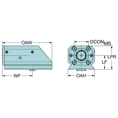 Sandvik Coromant C6-LC115-130LVDI naar Coromant Capto spanhouder