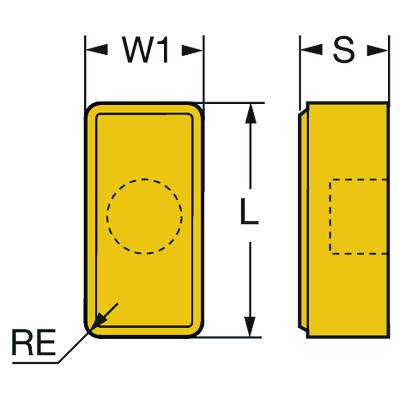 Sandvik Coromant LNMX 50 14 32-XH 4215T-Max P, wisselplaat voor draaien