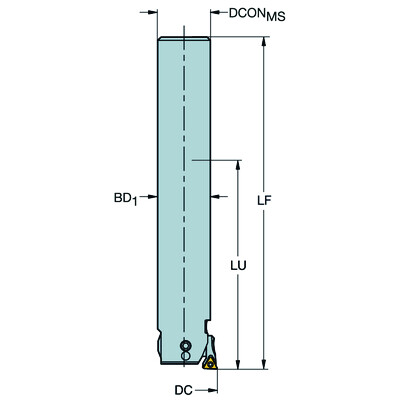 Sandvik Coromant 825-23TC06-A18CoroBore 825 fijnkottergereedschap