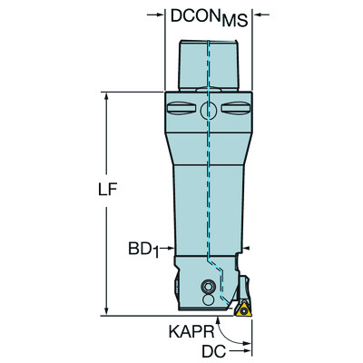 Sandvik Coromant 825-29TC06-C3CoroBore 825 fijnkottergereedschap