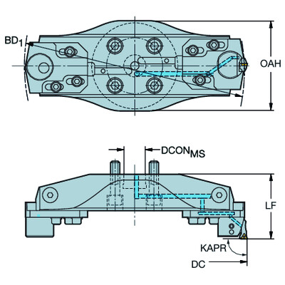 Sandvik Coromant 825-475TC11CoroBore 825 XL fijnkottergereedschap