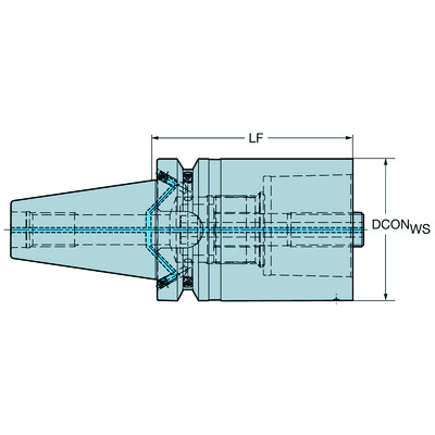 Sandvik Coromant C6-390B.55-40 075Adapter met MAS-BT 403 koppeling naar Coromant Capto