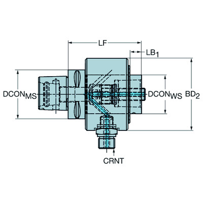 Sandvik Coromant C8-391.02CCH-63 110Coromant Capto reductieadapter