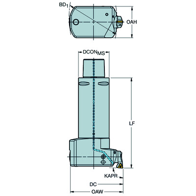 Sandvik Coromant 825L-87TC11-C5CoroBore 825 fijnkottergereedschap