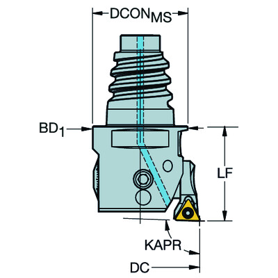 Sandvik Coromant 825-36TC06-EH25CoroBore 825 fijnkottergereedschap