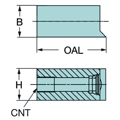 Sandvik Coromant QS-2525HPStop voor QS-houdersysteem