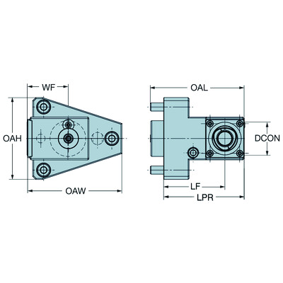 Sandvik Coromant C4-TLI-MA-AHandmatige opspaneenheid voor Murata-machines