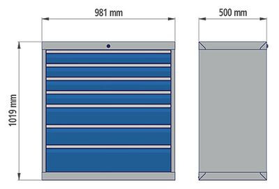 BEDRUNKA 60.900A Ladenkast R 24-16