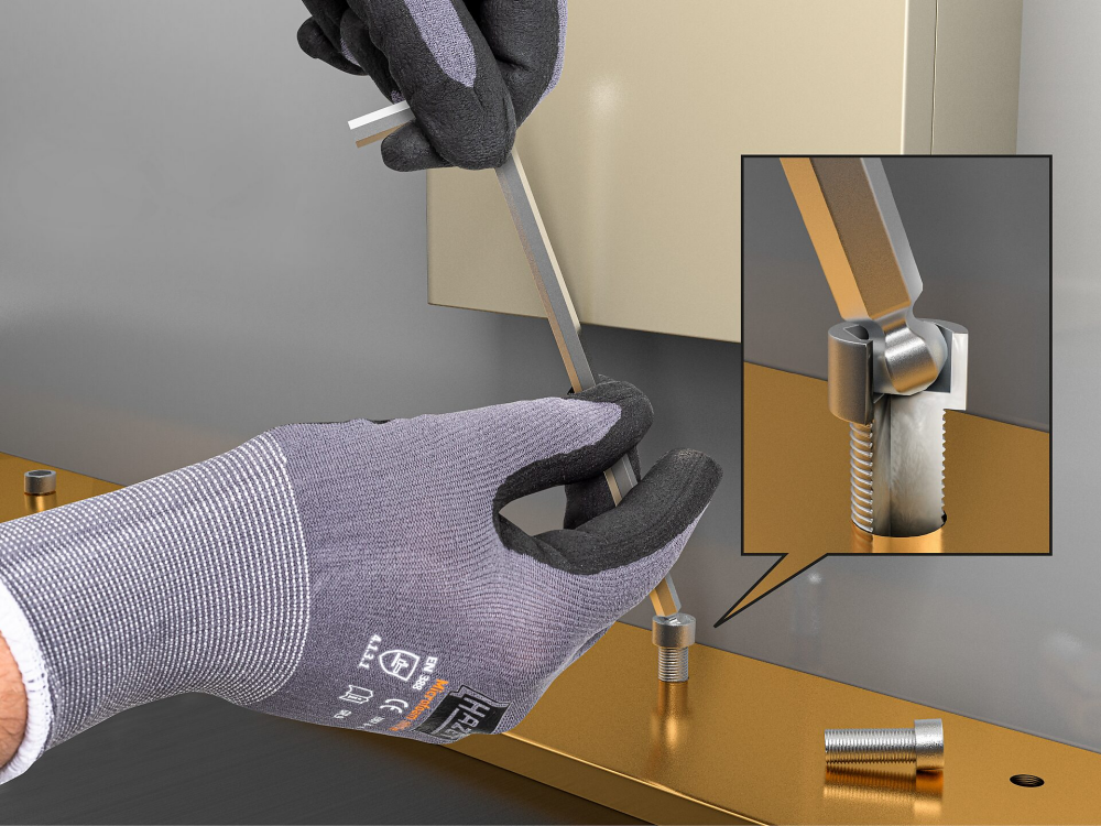 HAZET 2105LG-08 Haakse Schroevendraaier