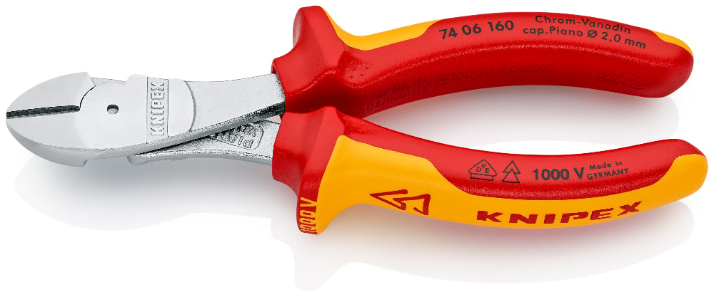 KNIPEX 7406-160 ZIJSNIJTANG