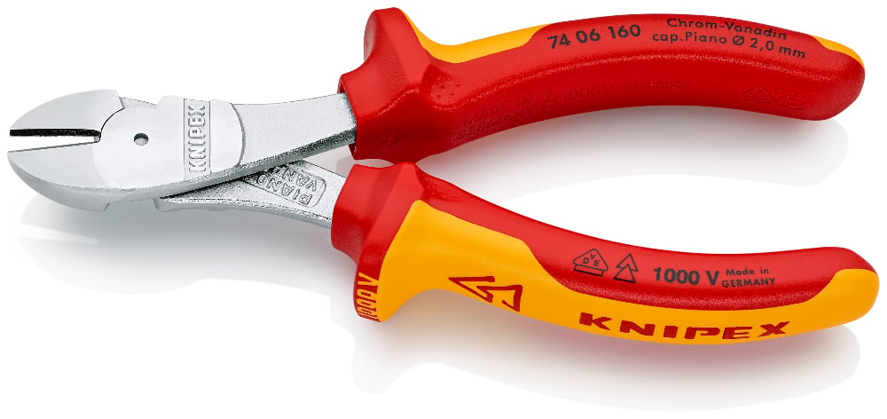 KNIPEX 7406-160 ZIJSNIJTANG