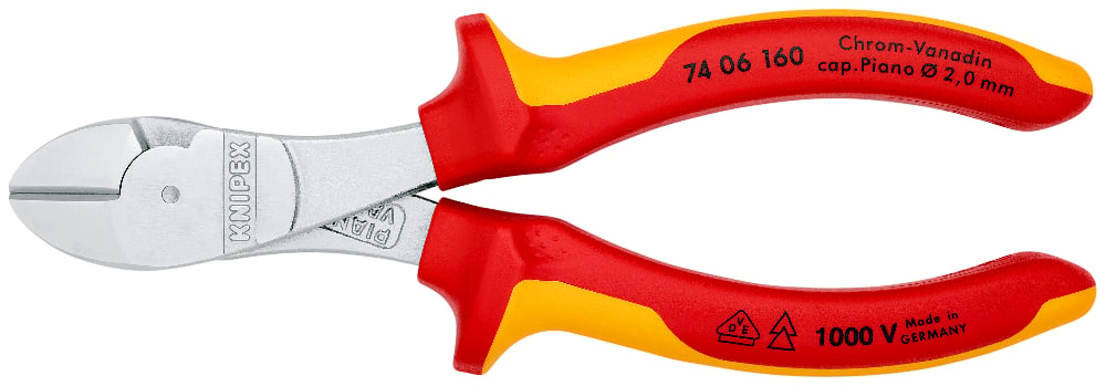 KNIPEX 7406-160 ZIJSNIJTANG
