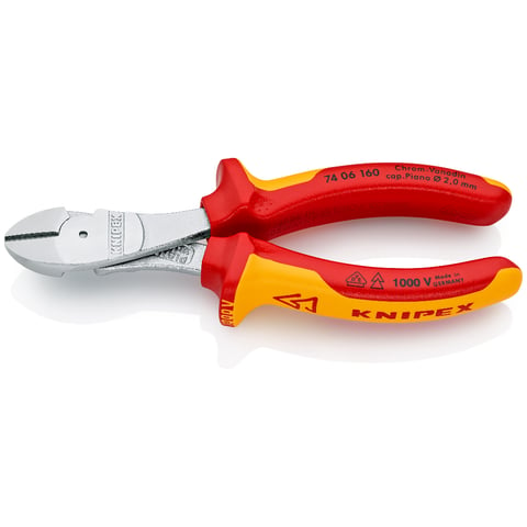 KNIPEX 7406-160 ZIJSNIJTANG