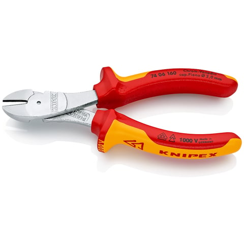 KNIPEX 7406-160 ZIJSNIJTANG
