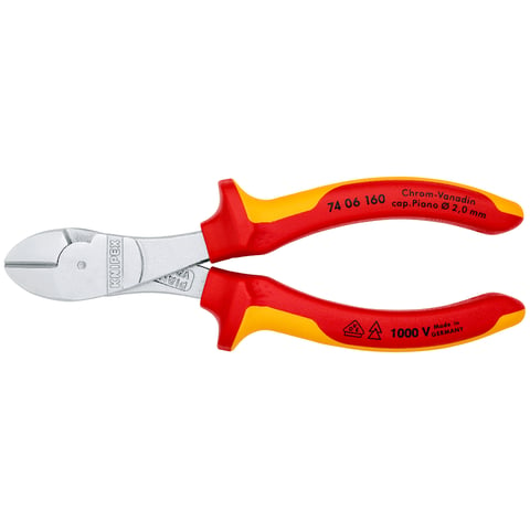 KNIPEX 7406-160 ZIJSNIJTANG
