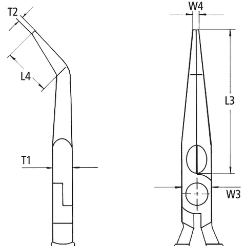 KNIPEX 2625-200 TELEFOONTANG