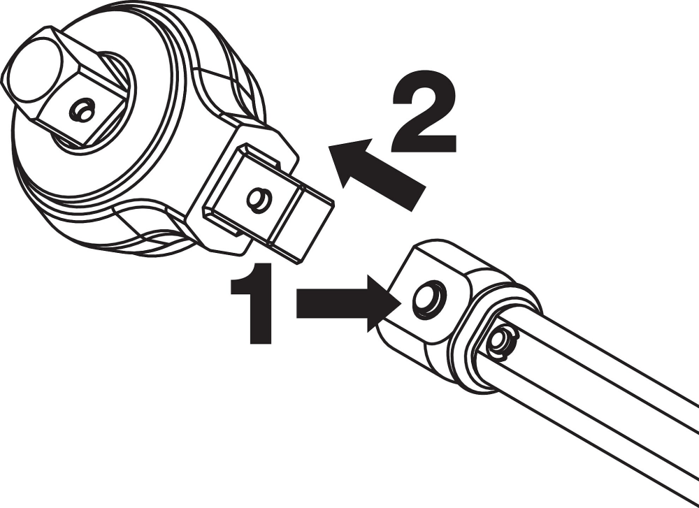 HAZET 6450D-19 Insteek-steeksl