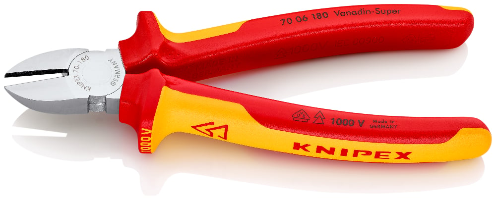 KNIPEX 70 06 180 ZIJSNIJTANG