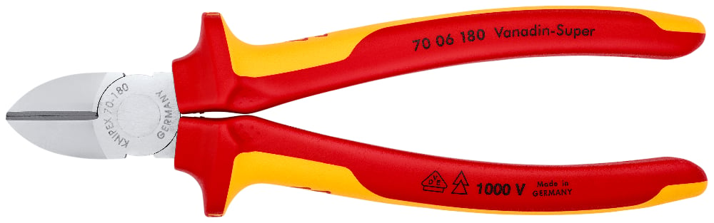 KNIPEX 70 06 180 ZIJSNIJTANG