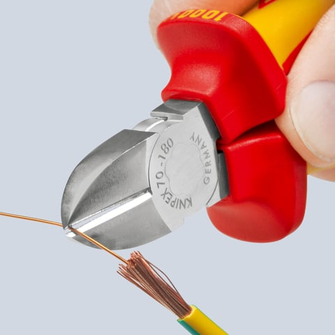 KNIPEX 70 06 180 ZIJSNIJTANG