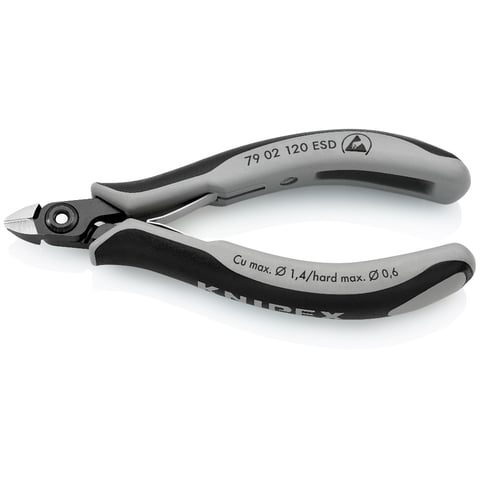 KNIPEX 7902-120 ZIJSN.TANG ESD