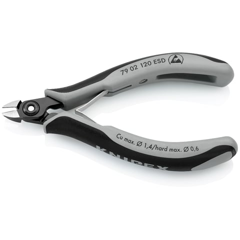 KNIPEX 7902-120 ZIJSN.TANG ESD