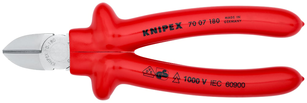 KNIPEX 7007-180 KNIP.TANG VDE