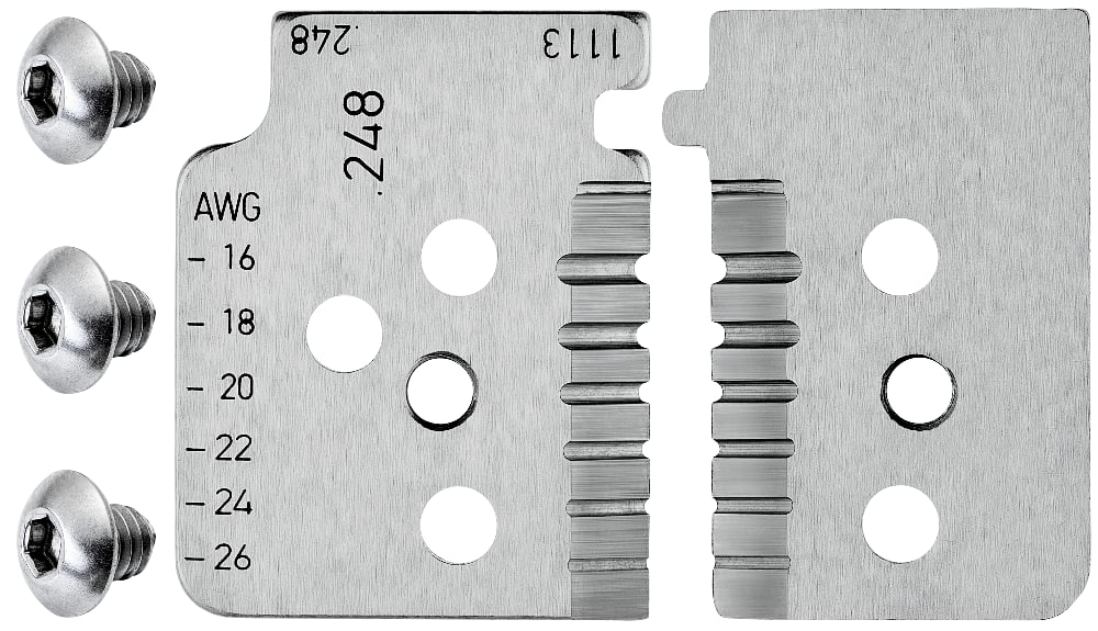 KNIPEX 1219-14 RESERVE MES TBV 1212-14 STRIPTANG