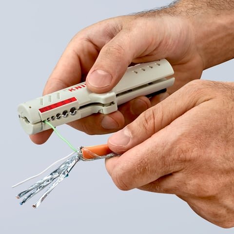 KNIPEX 1665-125 SB STRIPTANG TBV DATAKABEL