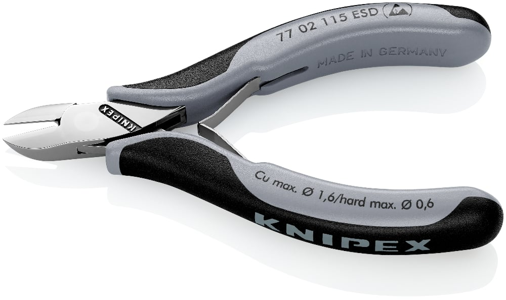 KNIPEX 7702-115 ESD EL.ZIJSNIJTANG