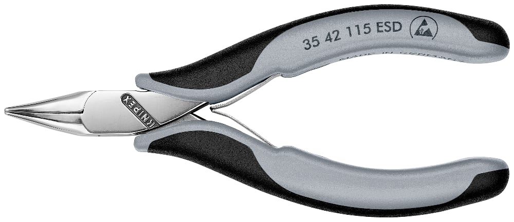 KNIPEX 3542-115 ESD PLATBEKTANG