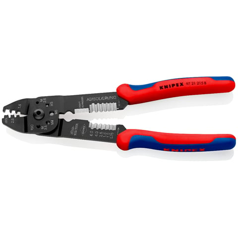 KNIPEX 9721-215B KRIMPTANG