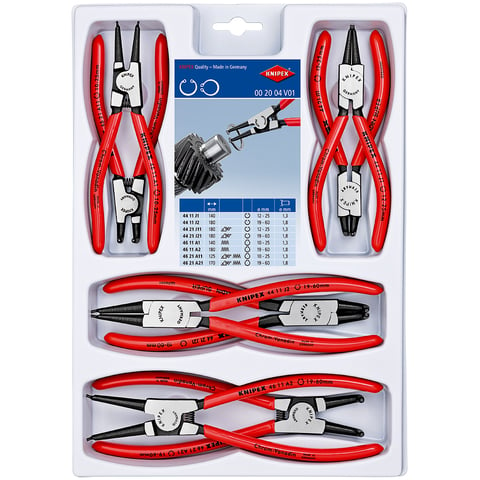 KNIPEX 00 20 04 SB BORGVEERTANGSET