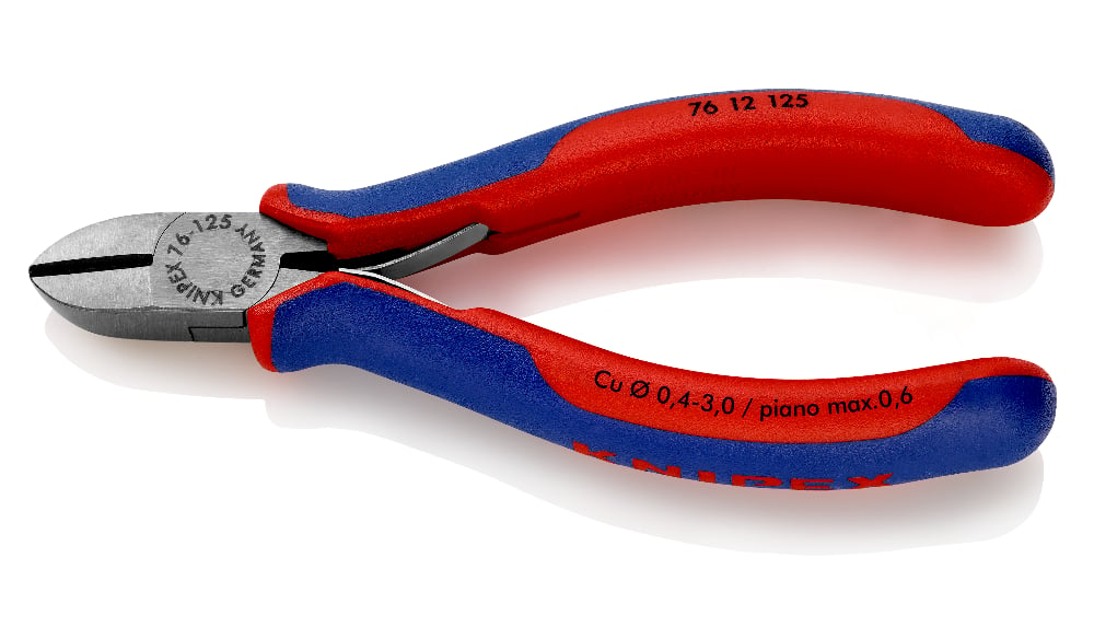 KNIPEX 7612-125    ZIJSNIJTANG