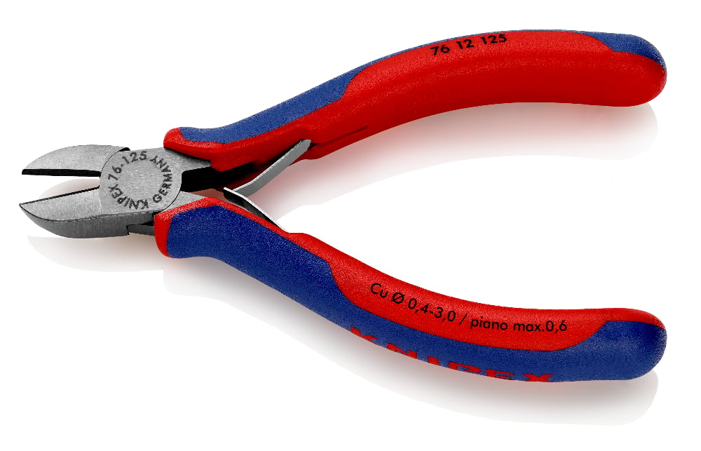 KNIPEX 7612-125    ZIJSNIJTANG