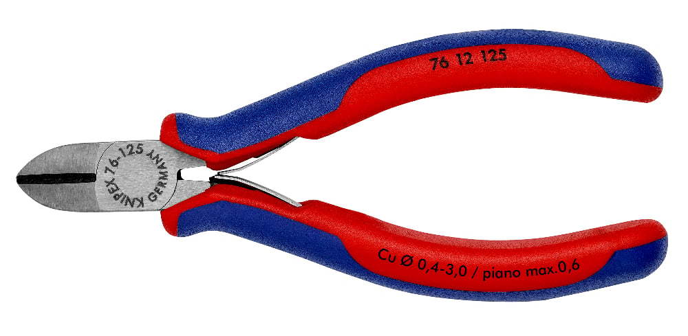 KNIPEX 7612-125    ZIJSNIJTANG