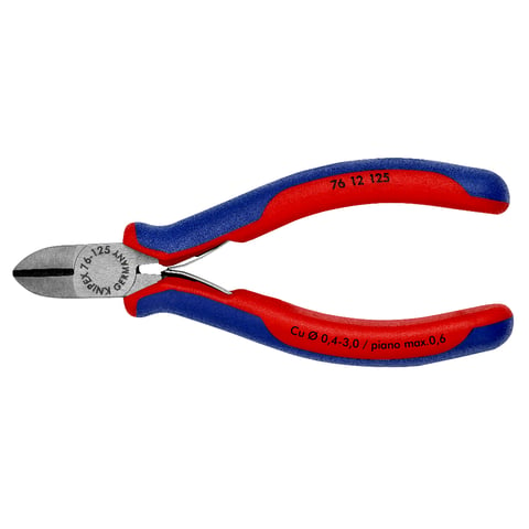 KNIPEX 7612-125    ZIJSNIJTANG