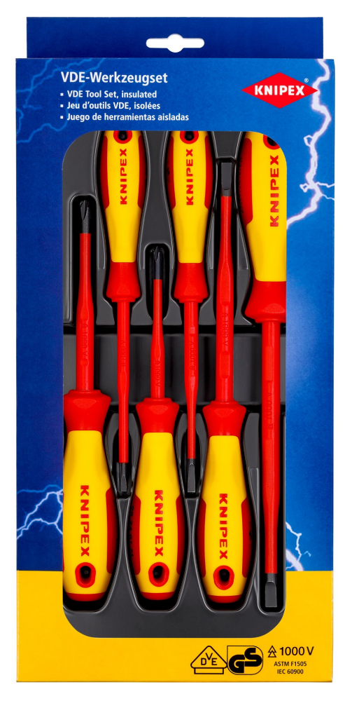 KNIPEX 002012 V02 SCHR.DR SET