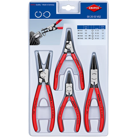KNIPEX BORGVEERTANG SET 00 20 03 V02