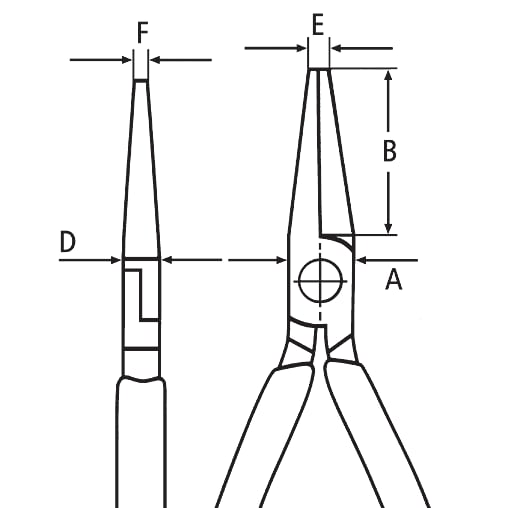 KNIPEX PRECISIE ELEKTRONIKA TANG 34 12 130
