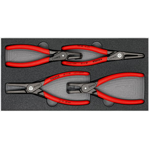 KNIPEX 00 20 01 V09 BORGTANG- SET IN FOAM INLAY