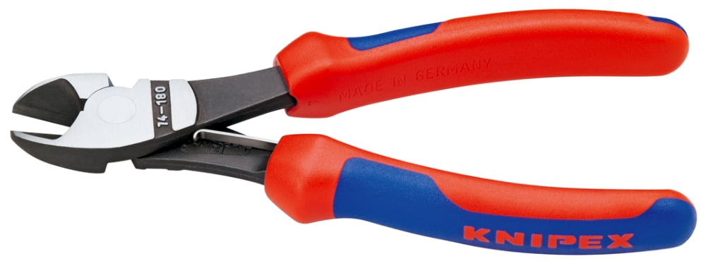 KNIPEX 7412-180 ZIJSNIJTANG