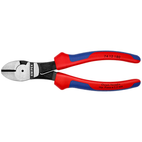 KNIPEX 7412-180 ZIJSNIJTANG
