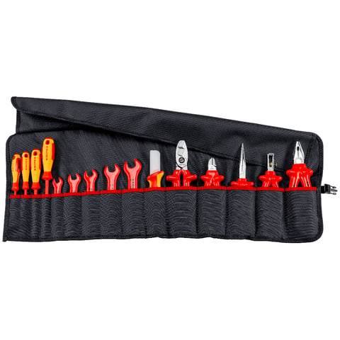 KNIPEX 98 99 13 ROLTAS 15-DLG VDE GEREEDSCHAPSET