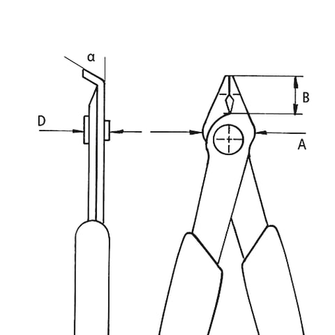 KNIPEX 7823 ELEKTRONICA-TANG