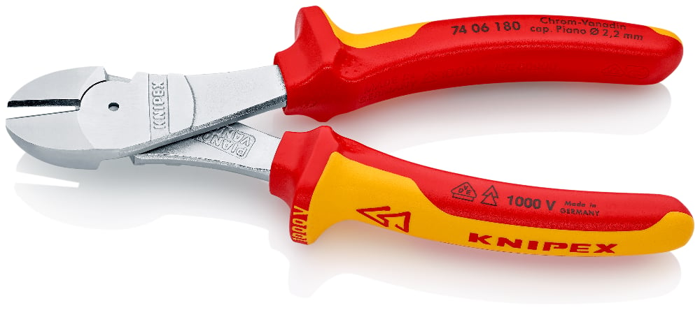 KNIPEX 7406-180 ZIJSNIJTANG