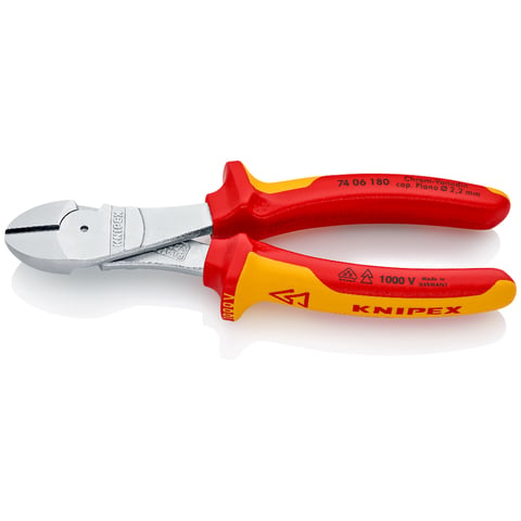 KNIPEX 7406-180 ZIJSNIJTANG