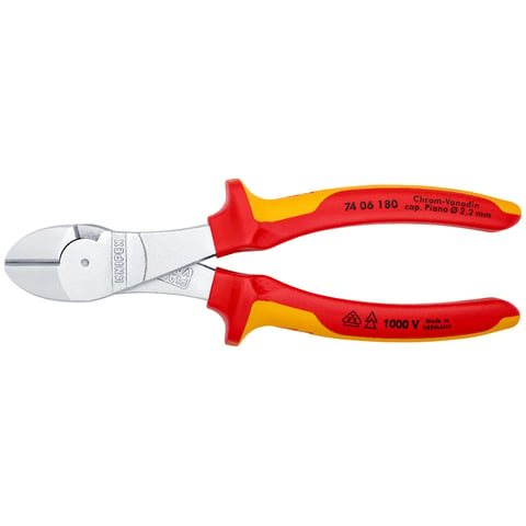 KNIPEX 7406-180 ZIJSNIJTANG