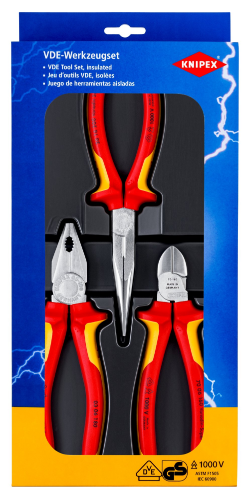 KNIPEX 7006-160 ZIJSNIJTANG
